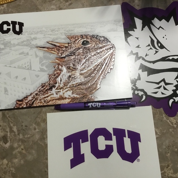 TCU Horned Frogs- Brochure, Ink Pen, Cut Out & Sticker - Picture 13 of 13